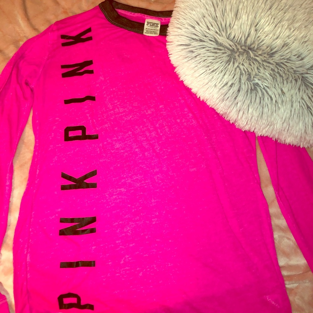 PINK long sleeved shirt ‼️